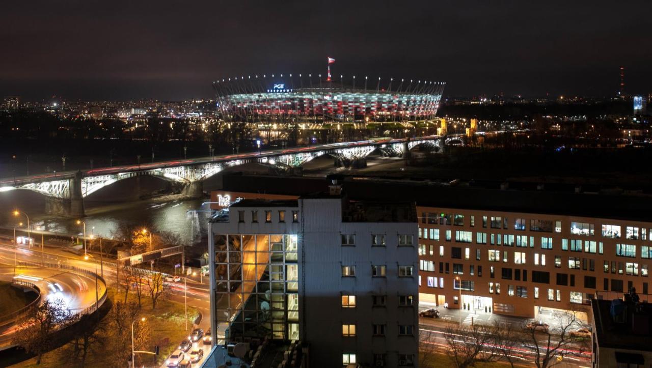 Apartment River Front, Great View From 14Th Floor, Next To Pge Narodowy Stadium, Torwar - By Warsawskyline Apartments Varsóvia Exterior foto